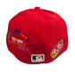 Boston New Era Fitted Red Size 7 5/8