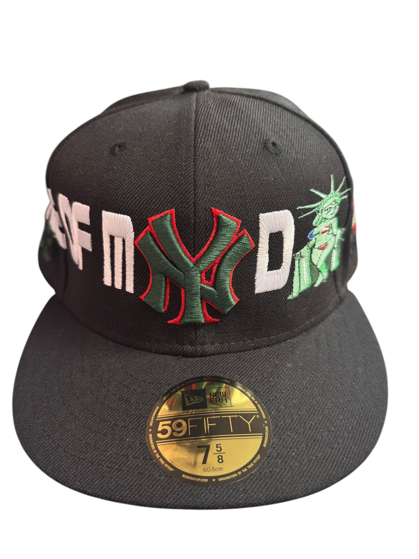 NY State of Mind New Era Fitted Black Size 7 5/8