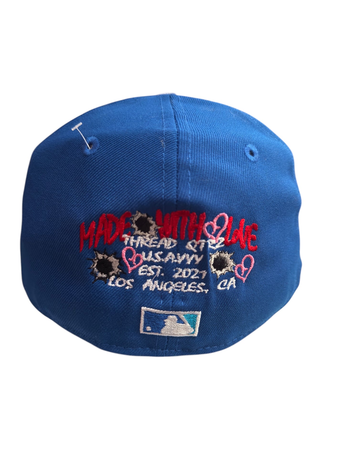Sox New Era Fitted Blue / Grey Size 7 3/8