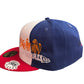 OKC New Era Fitted Blue / Red / White Size 7 5/8