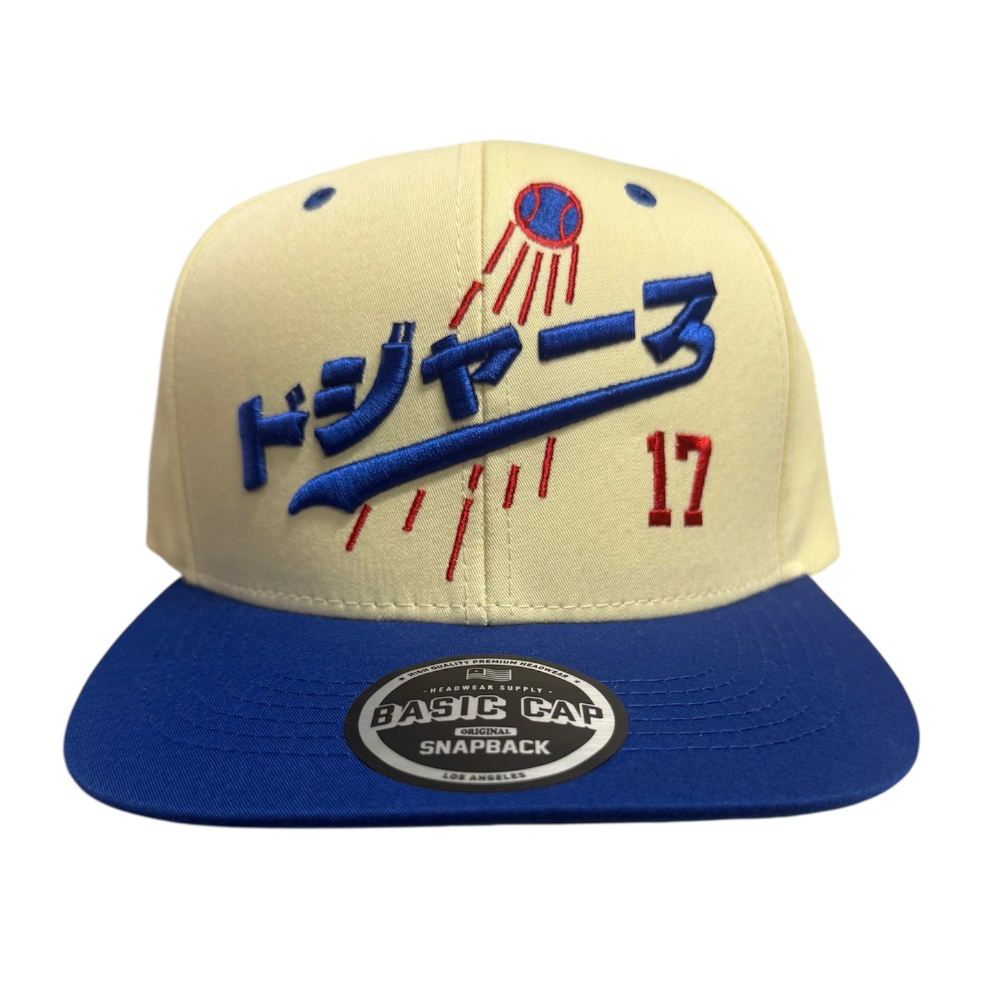 OHTANI BLUE & BEIGE SNAPBACK