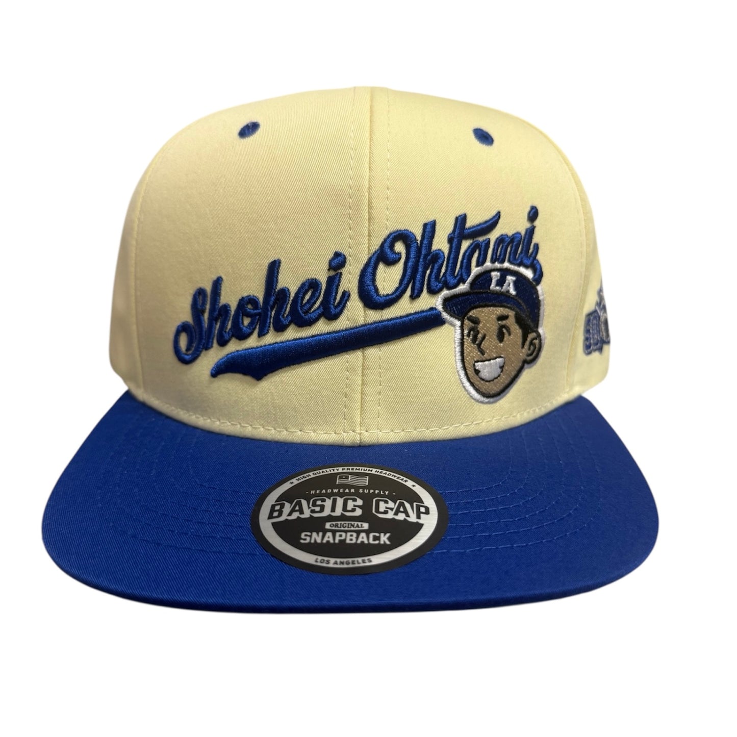 OHTANI BLUE & BEIGE SNAPBACK