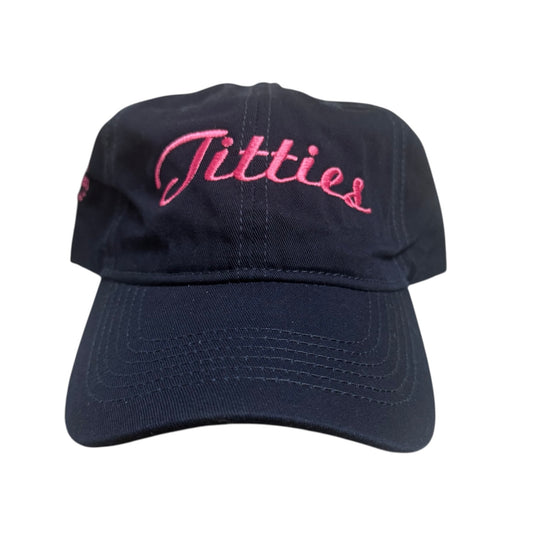 TITTIES BLACK DAD HAT