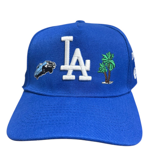 BLUE LA SNAPBACK