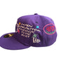 Lakers Gundam Main Character New Era Fitted Purple Size 7 1/4