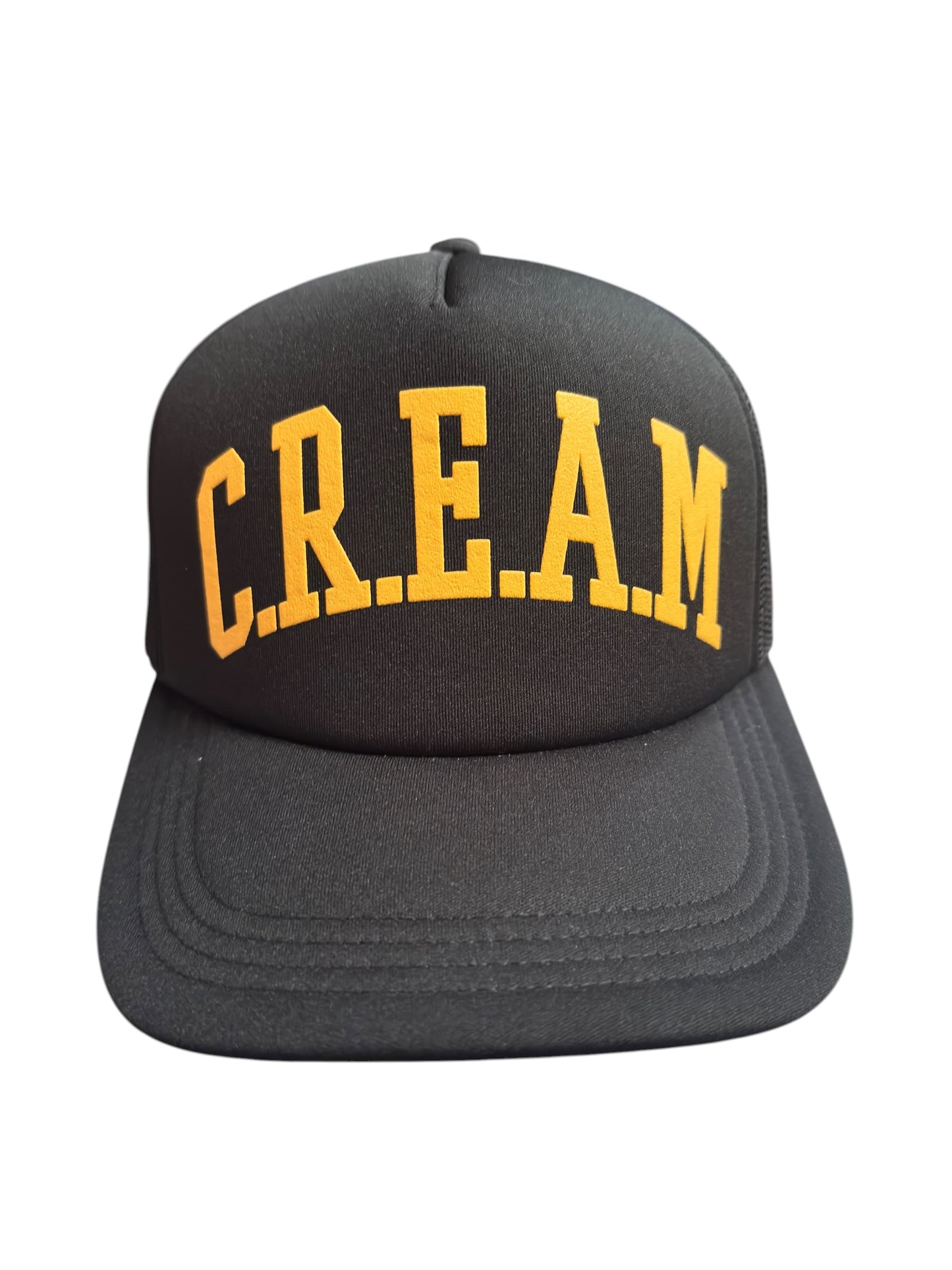 C.R.E.A.M. Black / Yellow Snapback